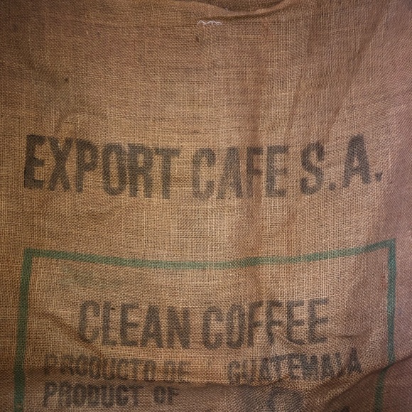 Burlap Bag/Toe Sack Used for Coffee From Guatemala - Picture 3 of 5